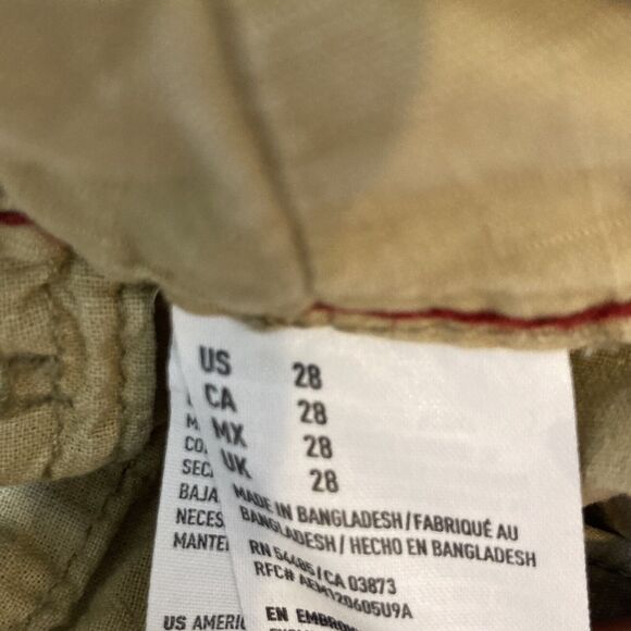 American Eagle AE Longboard Lot Of 2 Ripstop Cargo Shorts Size 28 X 12” Inseam - Picture 9 of 11